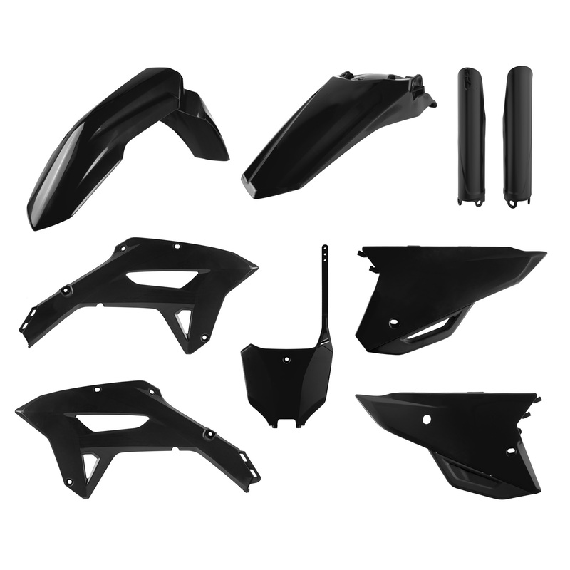 POLISPORT Plastic Kit - Black (21-22) passend für Honda CRF450RX