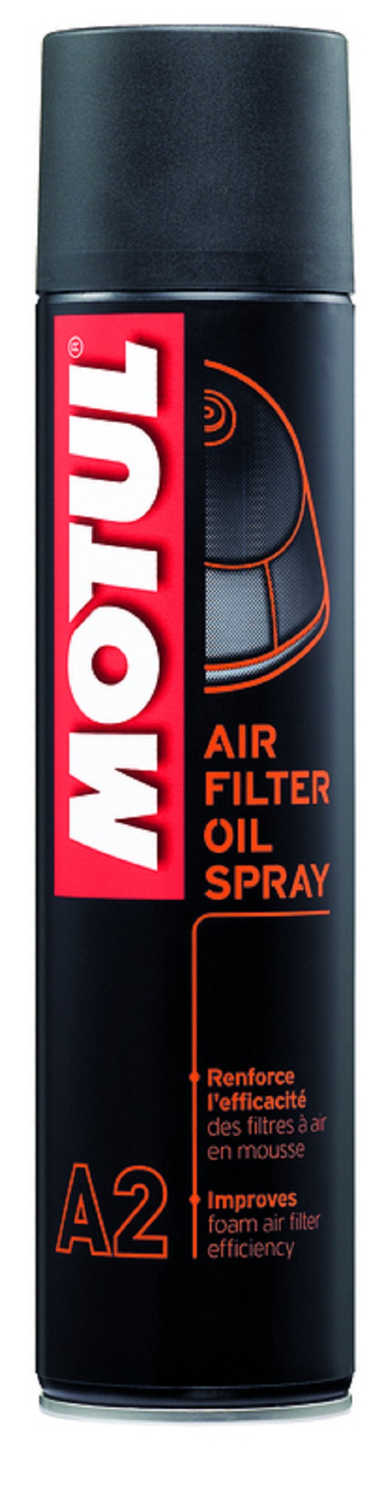MOTUL MC Care A2 Air Filter Oil - Bottle 400ml x12 MOTUL MC Care A2 Air Filter Oil - Bottle 400ml x12