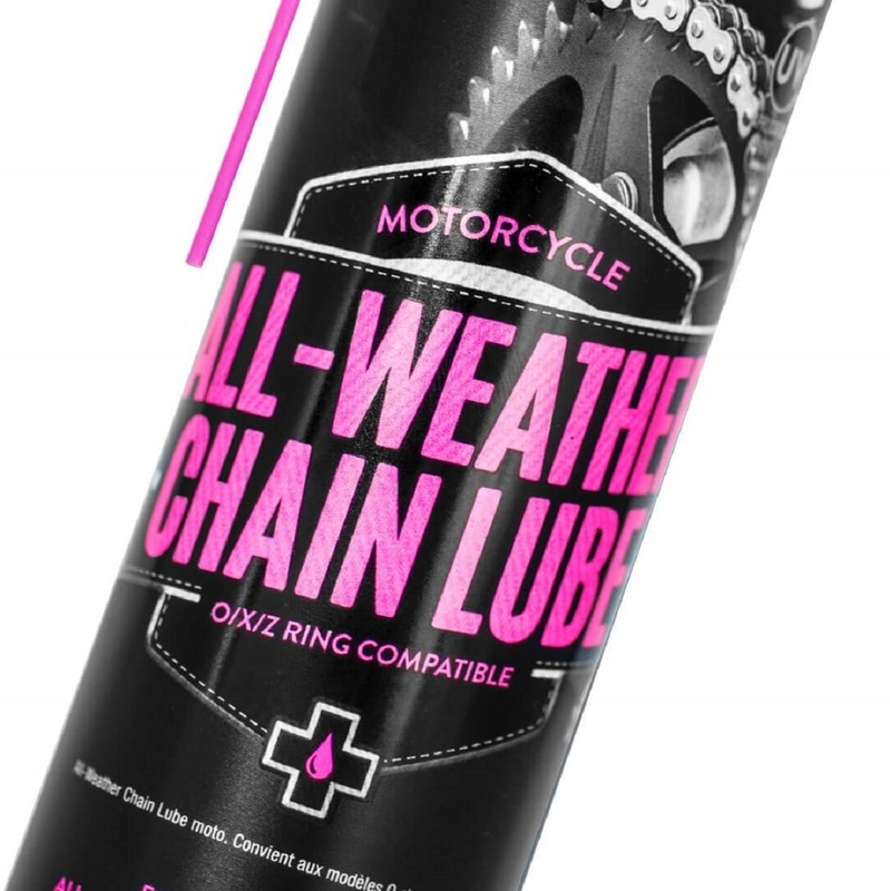 MUC-OFF Motorrad All-Weather Kettenspray - Spray 400ml X12