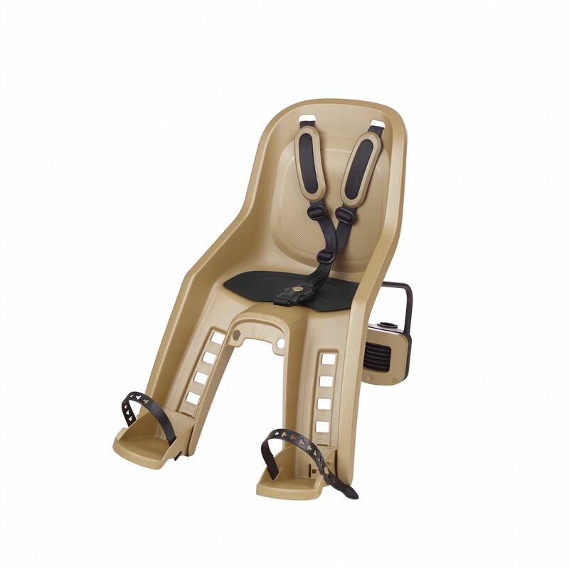 POLISPORT Bubbly Mini Plus FF Front Child Bike Seat Frame Mounting - Gold