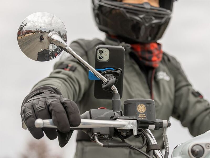 RAM MOUNTS X-Grip® Telefonhalterung mit kurzem Arm und großer Lenkerbasis
