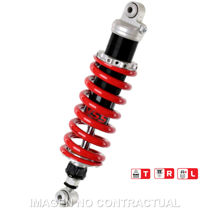 Federbein Z456-Serie Mono hinten für Kompatibel mit TRIUMPH Tiger 1050i (07-16) MZ456-350TRL-13-85