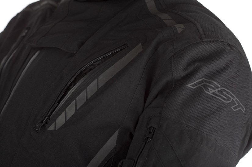 RST Pathfinder Textil-Jacke - Schwarz Größe 3XL