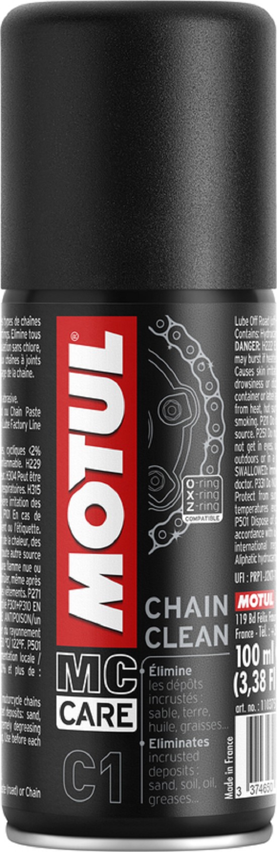MOTUL MC Care C1 Chain Clean - Spray 100ml MOTUL MC Care C1 Chain Clean - Spray 100ml