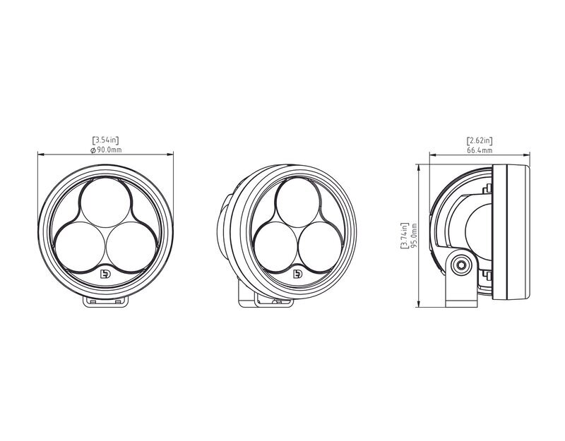 DENALI Universal Kit Standard Kabel Fahrlicht