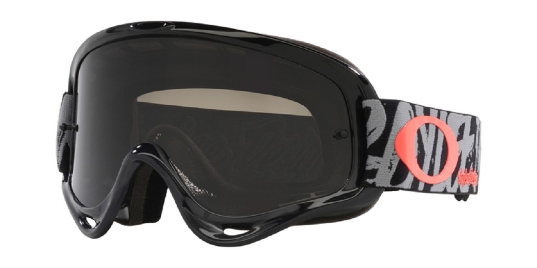 OAKLEY O Frame MX Brille - TLD Grau Stripes Persimmon Linse