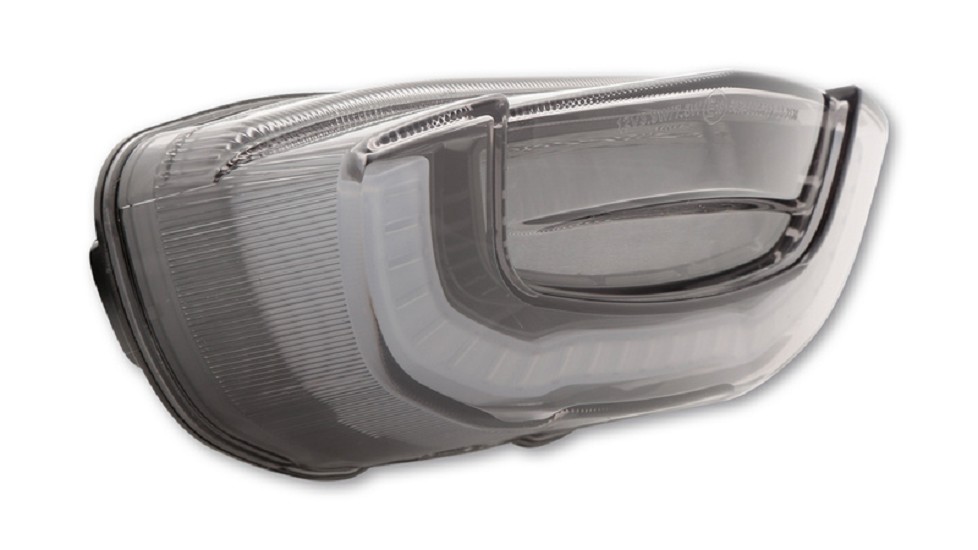 HIGHSIDER smart LED Rücklicht passend für Honda CB 650 Bj. 18-, Reflektor schwarz, getönt