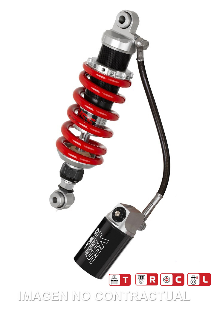 Federbein X456-Serie Mono hinten passend für Kawasaki ER 6 F/N (05-11) MX456-285TRCL-09-858 Federbein X456-Serie Mono hinten passend für Kawasaki ER 6 F/N (05-11) MX456-285TRCL-09-858