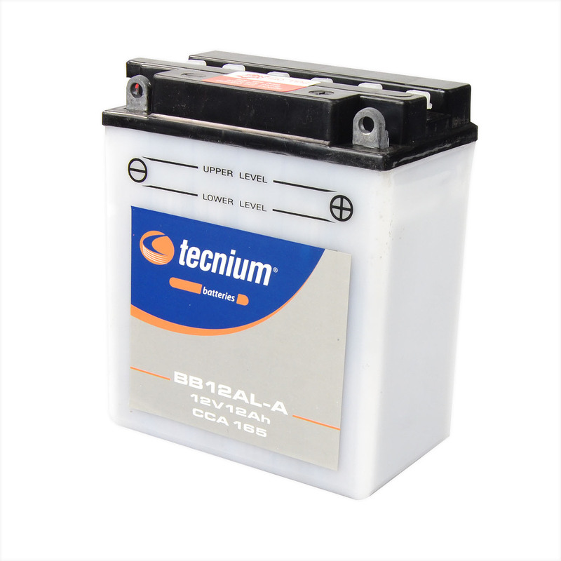 TECNIUM Blei/Säure Batterie mit Säurepack - BB12AL-A2 TECNIUM Blei/Säure Batterie mit Säurepack - BB12AL-A