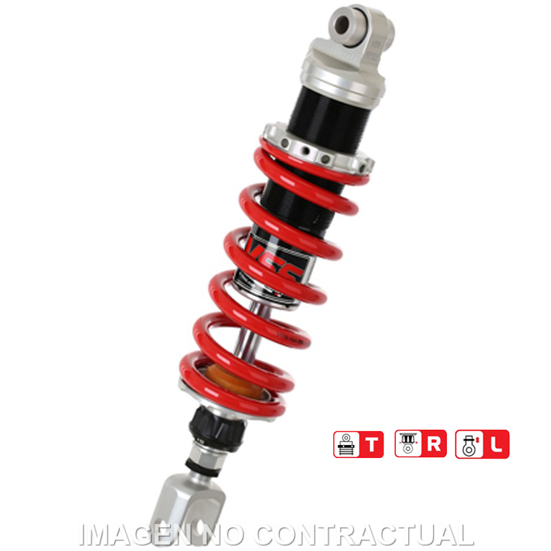Federbein Z456-Serie Mono hinten passend für Yamaha YZF 600 Thundercat (96-02) MZ456-360TRL-12-85