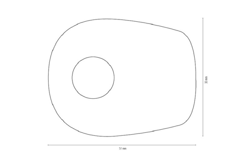 SHIN YO Indy Spacer Montageplatten für div. passend für Kawasaki Z750/,ZX10R,ER6 F/N, Schwarz, Set