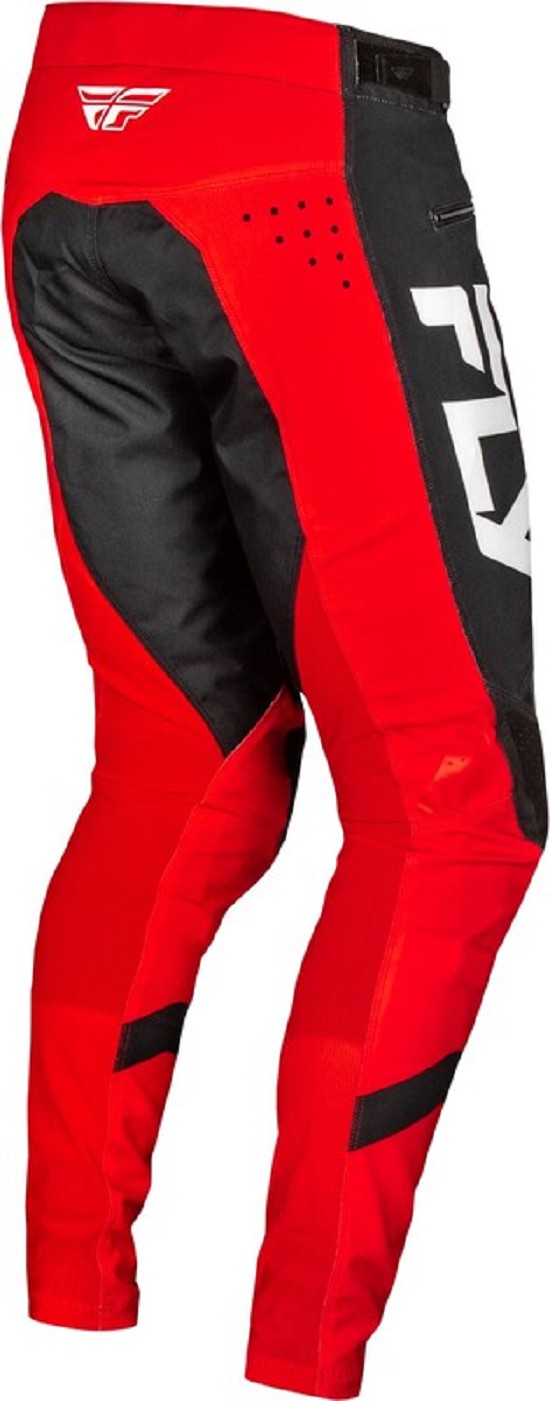 FLY RACING Rayce Jugend Fahrradhose - Rot/Schwarz/Weiß
