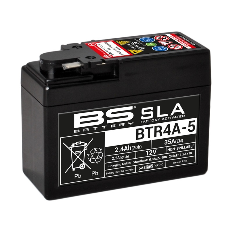 BS BATTERY SLA Wartungsfreie Batterie Werkseitig aktiviert - BTR4A-5