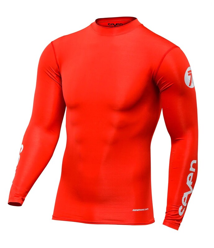 SEVEN Zero Kompressions Trikot - Rot