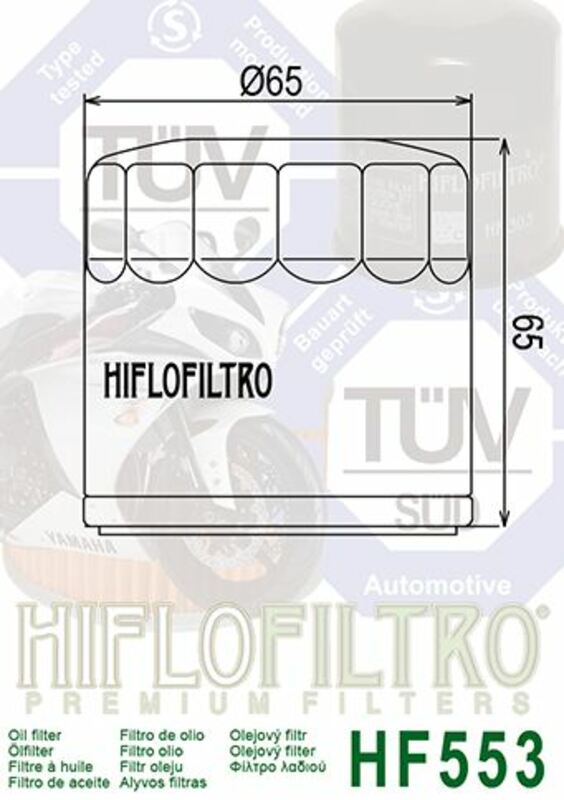 HIFLOFILTRO Ölfilter - HF553