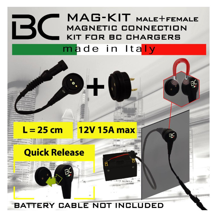 BC Batterieladebuchse MAG-KIT wasserdicht BC Batterieladebuchse MAG-KIT wasserdicht