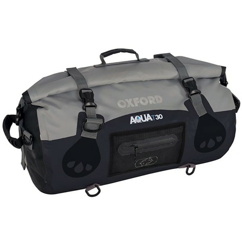 OXFORD Aqua T-50 Wasserdichte Gepäckrolle schwarz/grau 50L OXFORD Aqua T-50 Wasserdichte Gepäckrolle schwarz/grau 50L