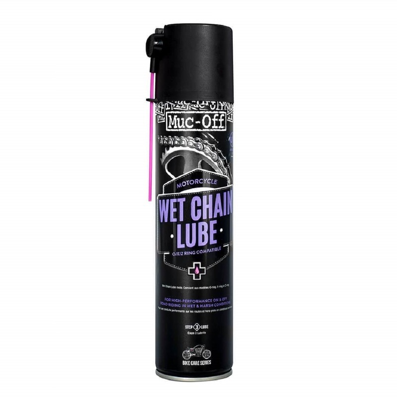 MUC-OFF Nass-Kettenspray - Spray 400ml x12