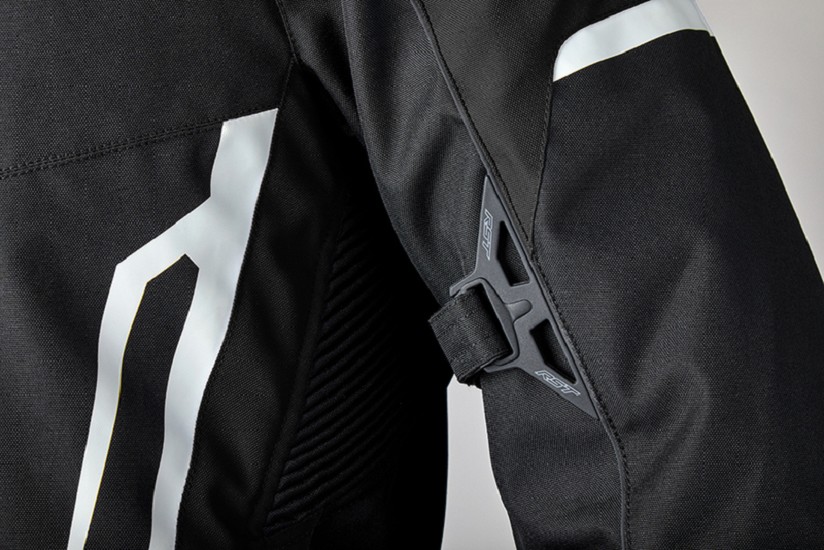 RST TracTech Evo 5 CE Textil-Jacke - Schwarz/Weiß/Schwarz