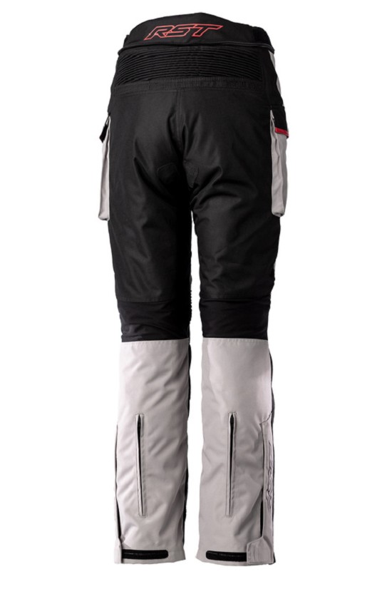 RST Endurance CE Textil-Hose - Schwarz/Silber/Rot Größe 4XL Kurze Hosenbeine