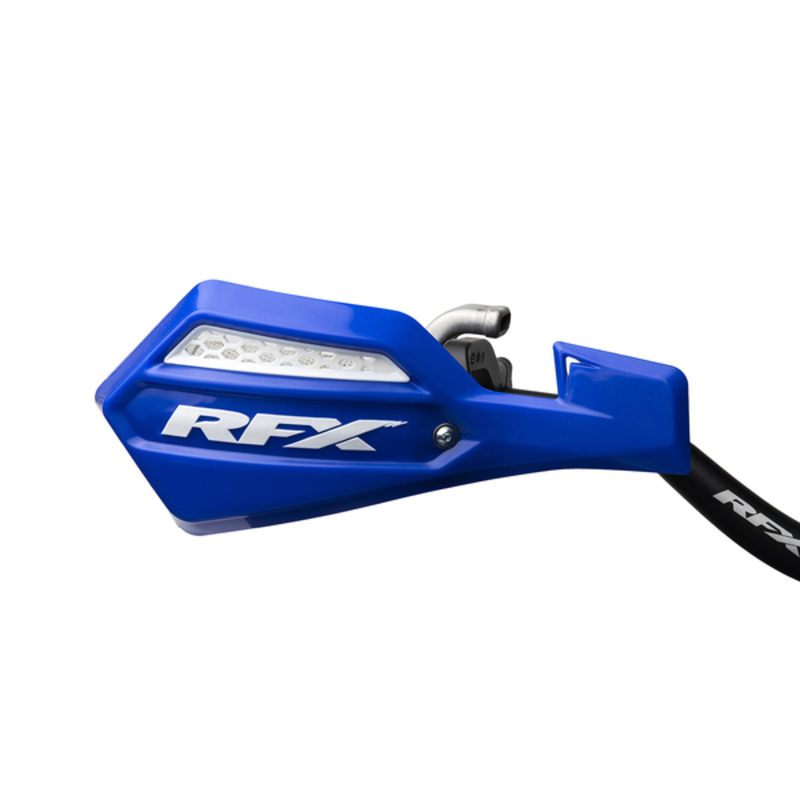 RFX 1 Handschutz (Blau/Weiß) einschließlich Befestigungssatz