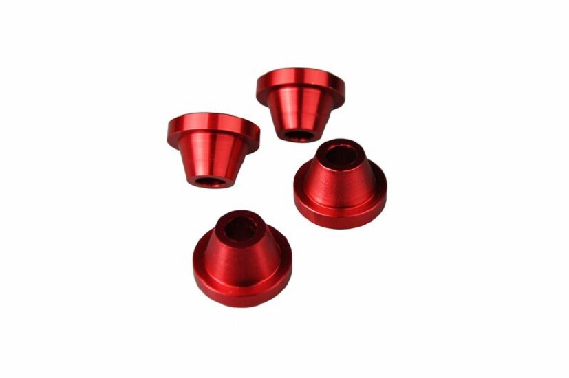 SCAR Aluminiumhülsen Rot