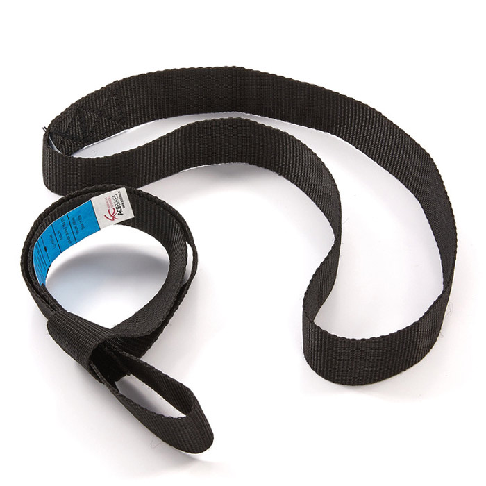 Doppelschlaufengurt Nylon Paar schwarz Doppelschlaufengurt Nylon Paar schwarz