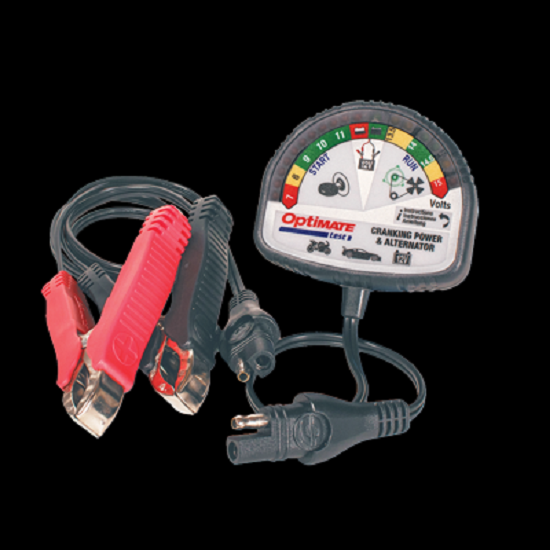 Batterietester OptiMATE TS-120 Prüft Kaltstartleistung