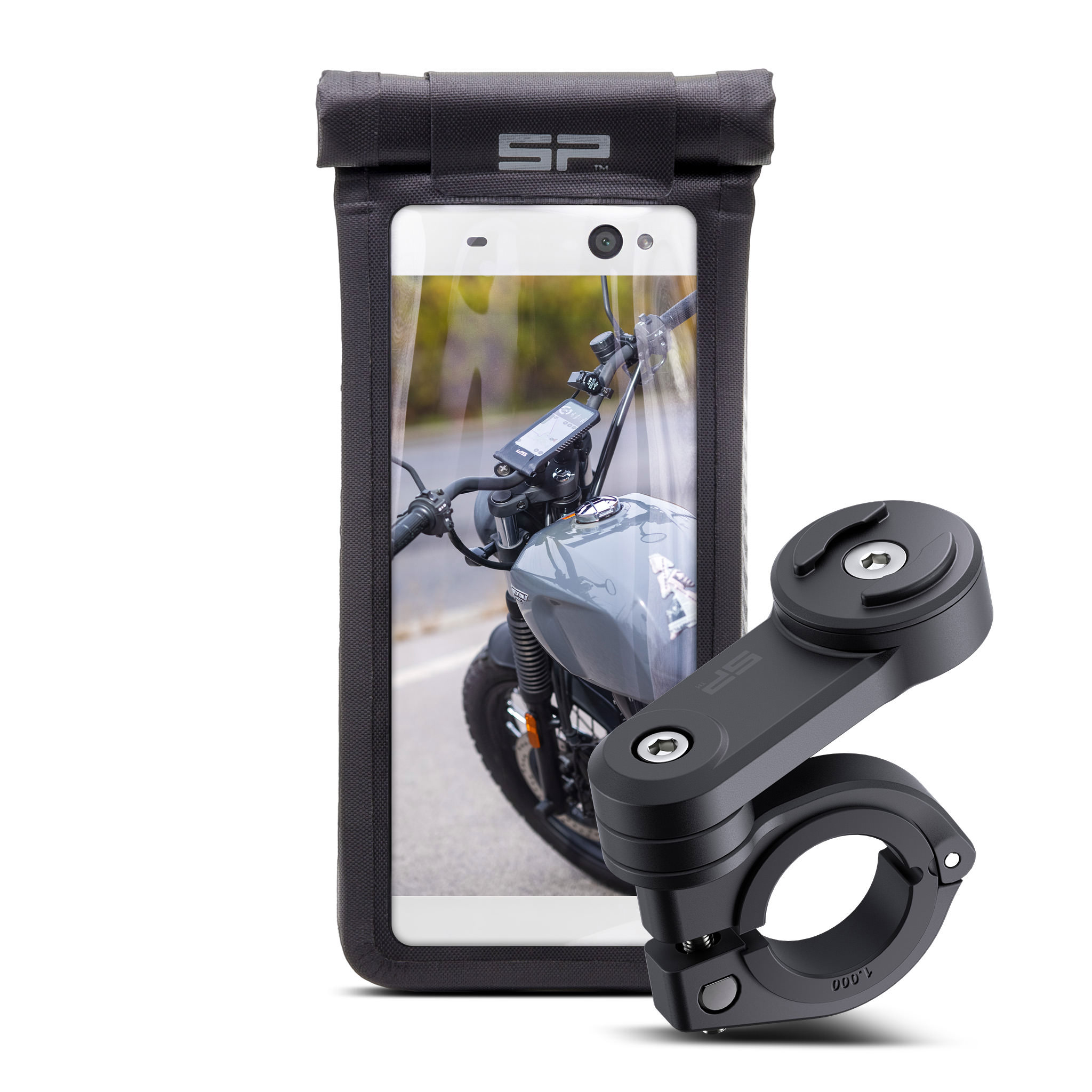 SP Connect™ Moto Bundle LT Universal Case SPC+ mit Universal-Handytasche SP Connect™ Moto Bundle LT Universal Case SPC+ mit Universal-Handytasche