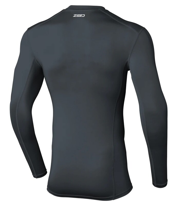 SEVEN Zero Kompressions Jugendtrikot - Anthrazit