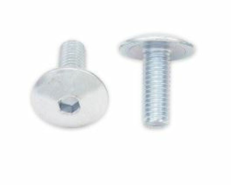 BOLT Flachrundkopf-Linsenkopfschraube M6x1x16mm 10Stück BOLT Flachrundkopf-Linsenkopfschraube M6x1x16mm 10Stück