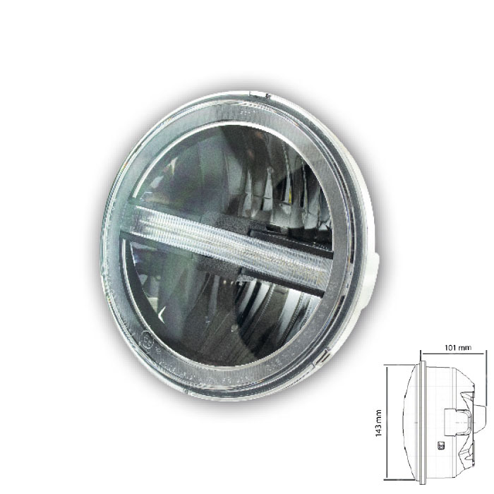 Scheinwerfereinsatz-LED+TFL Horizon 5-3/4 Scheinwerfereinsatz-LED+TFL Horizon 5-3/4