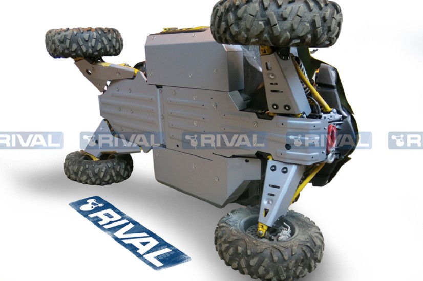 RIVAL Unterfahrschutz Komplett-Kit - Aluminium passend für Yamaha YXZ 1000