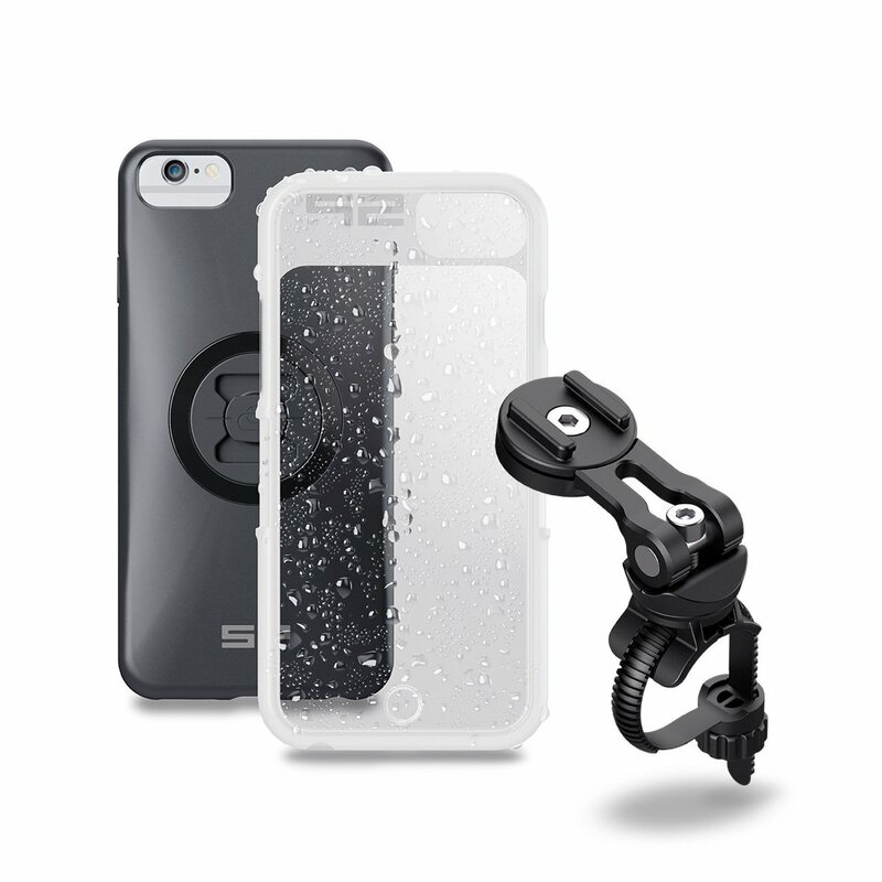 SP-CONNECT Bike Bundle II fixed on Handlebar or Stem iPhone 6/6S/7/8/SE(2020)