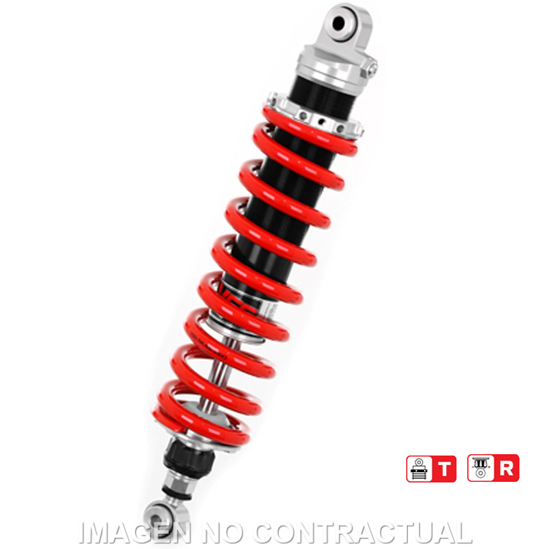 Federbein Z456-Serie Mono hinten passend für Kawasaki KLX 140 G (17-) MZ456-405TR-09-85