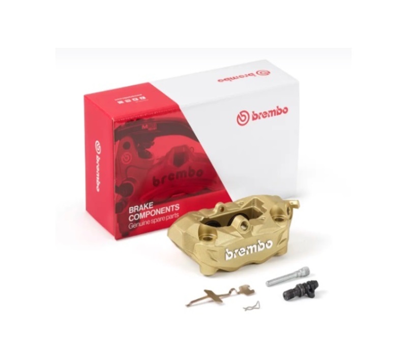 BREMBO M4 Bremssattel vorne links Gold Ø32mm BREMBO M4 Bremssattel vorne links Gold Ø32mm