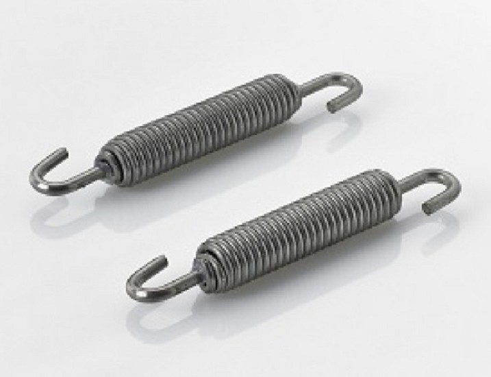 Auspuff-Federn Gesamtlänge: 100 x Ø=10mm