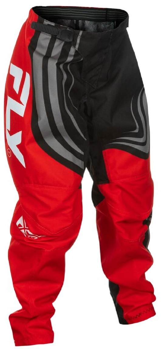 FLY RACING F-16 Jugendhose- Schwarz/Rot/Weiß