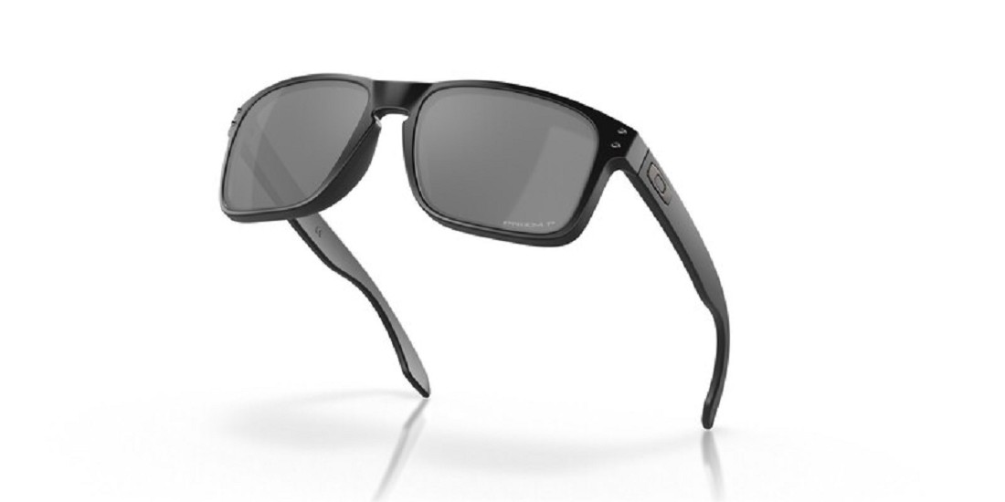 OAKLEY Holbrook Sonnenbrille Gestell Mattschwarz - Gläser Prizm Schwarz Polarized