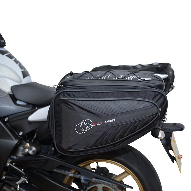 OXFORD P60R Packtaschen Schwarz 60L