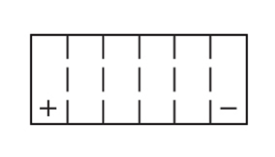 Batterie NITRO NTX20H-BS (CP) HP mit Säurepack 12V/18Ah [175x87x155] CCA=310A