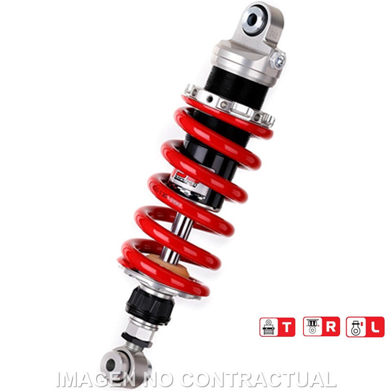 Federbein Z456-Serie Mono hinten passend für Honda CBR 1000 RR (08-10) MZ456-300TRL-24-85