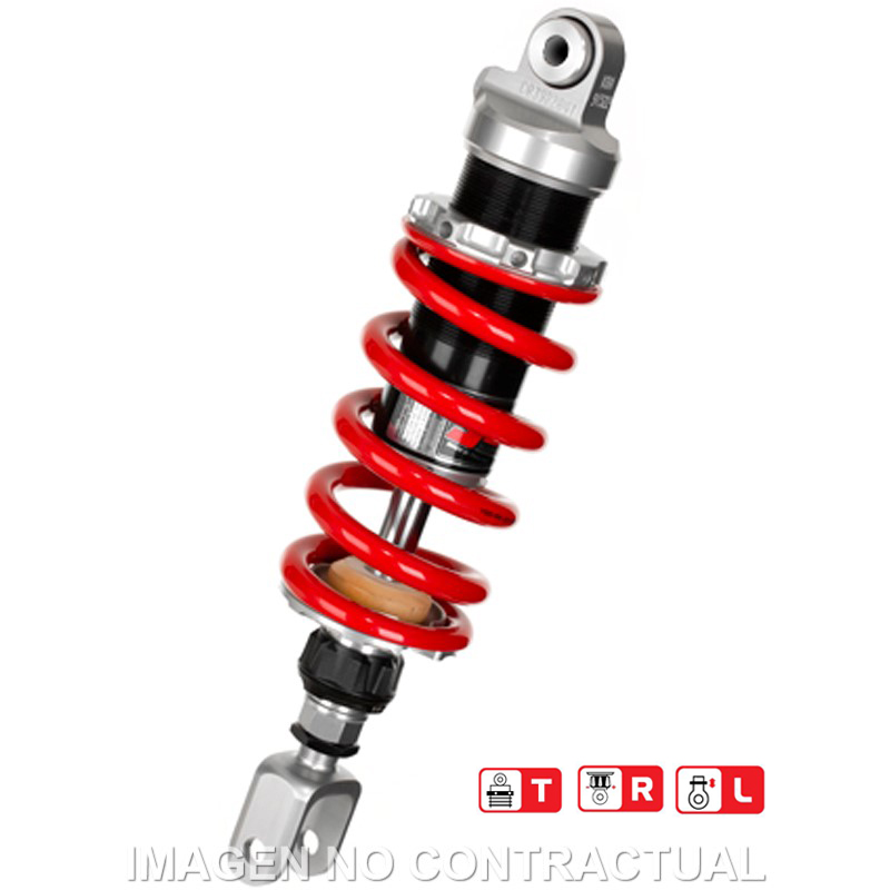 Federbein Z456-Serie Mono hinten passend für Suzuki GSX-R 600 (08-10) MZ456-320TRL-46-85 Federbein Z456-Serie Mono hinten passend für Suzuki GSX-R 600 (08-10) MZ456-320TRL-46-85