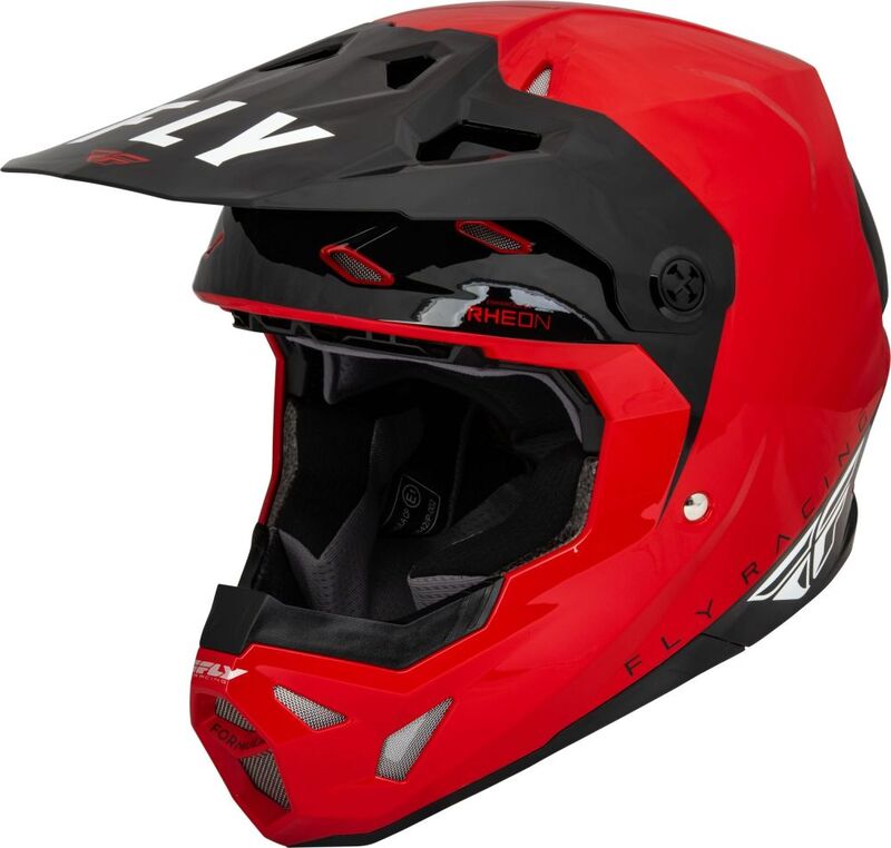 FLY RACING Formula CP Slant Helmet Red/Black/White MD FLY RACING Formula CP Slant Helmet Red/Black/White LG