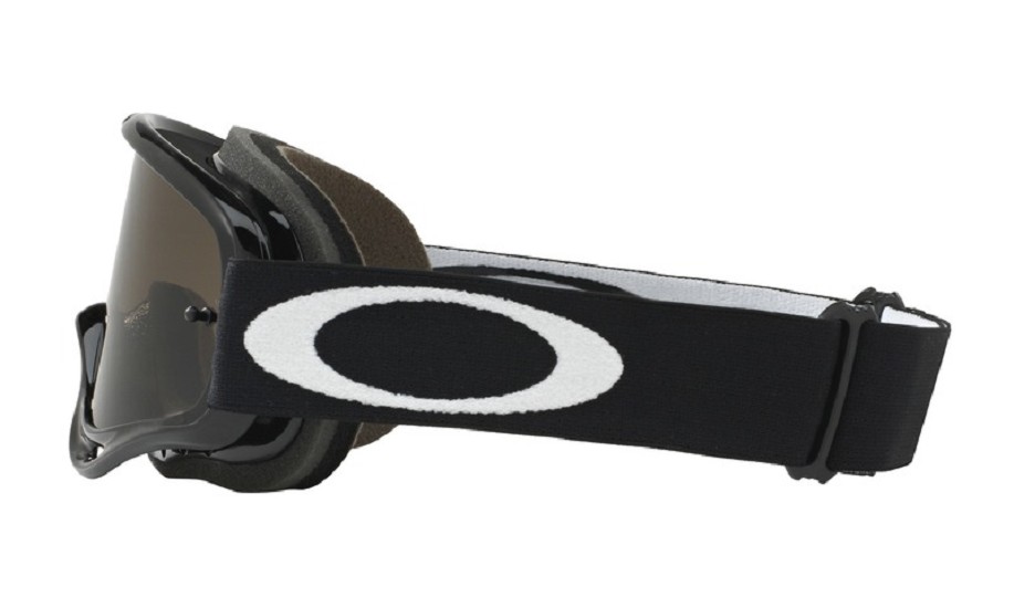OAKLEY O Frame MX Sand Goggle Jet Brille Schwarz Dunkelgrau + Klares Glas