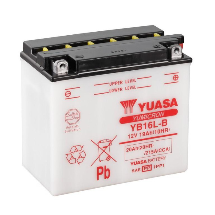 Batterie YUASA YB16L-B 19 AH