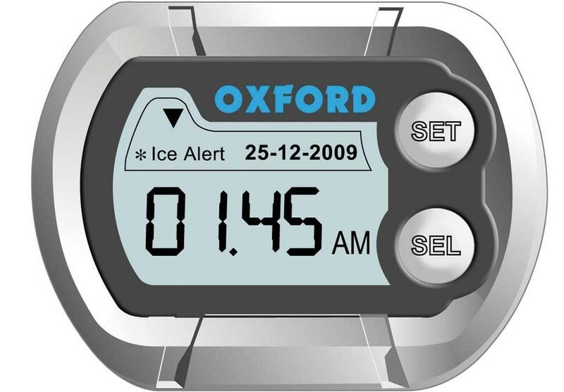 Digitale Mini Uhr für Motorräder OXFORD Digitale Mini Uhr für Motorräder OXFORD