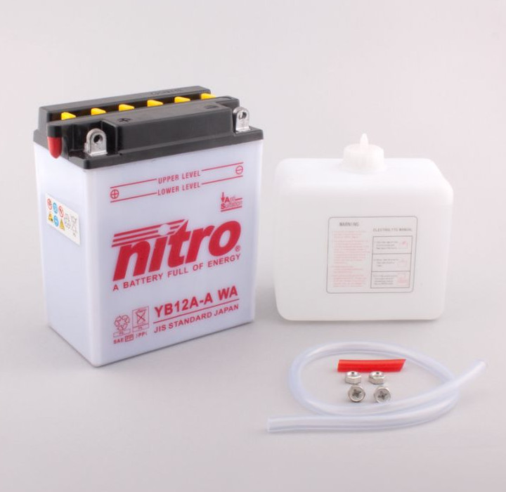 Batterie Nitro YB12A-A 12AH WA