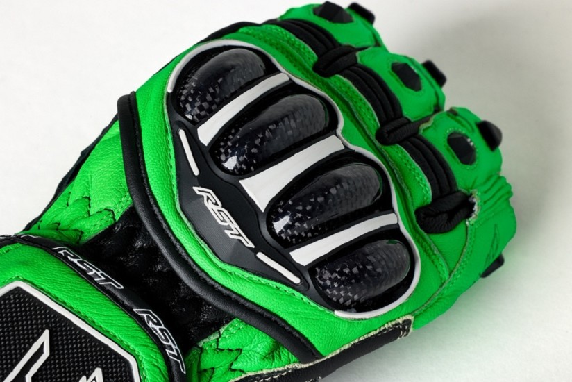 RST TracTech Evo 4 Handschuhe - Neon Grün/Schwarz