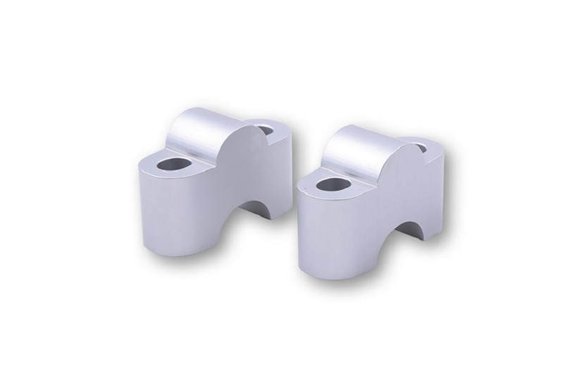 HIGHSIDER pro Distanz-Bock Set 25mm, silber